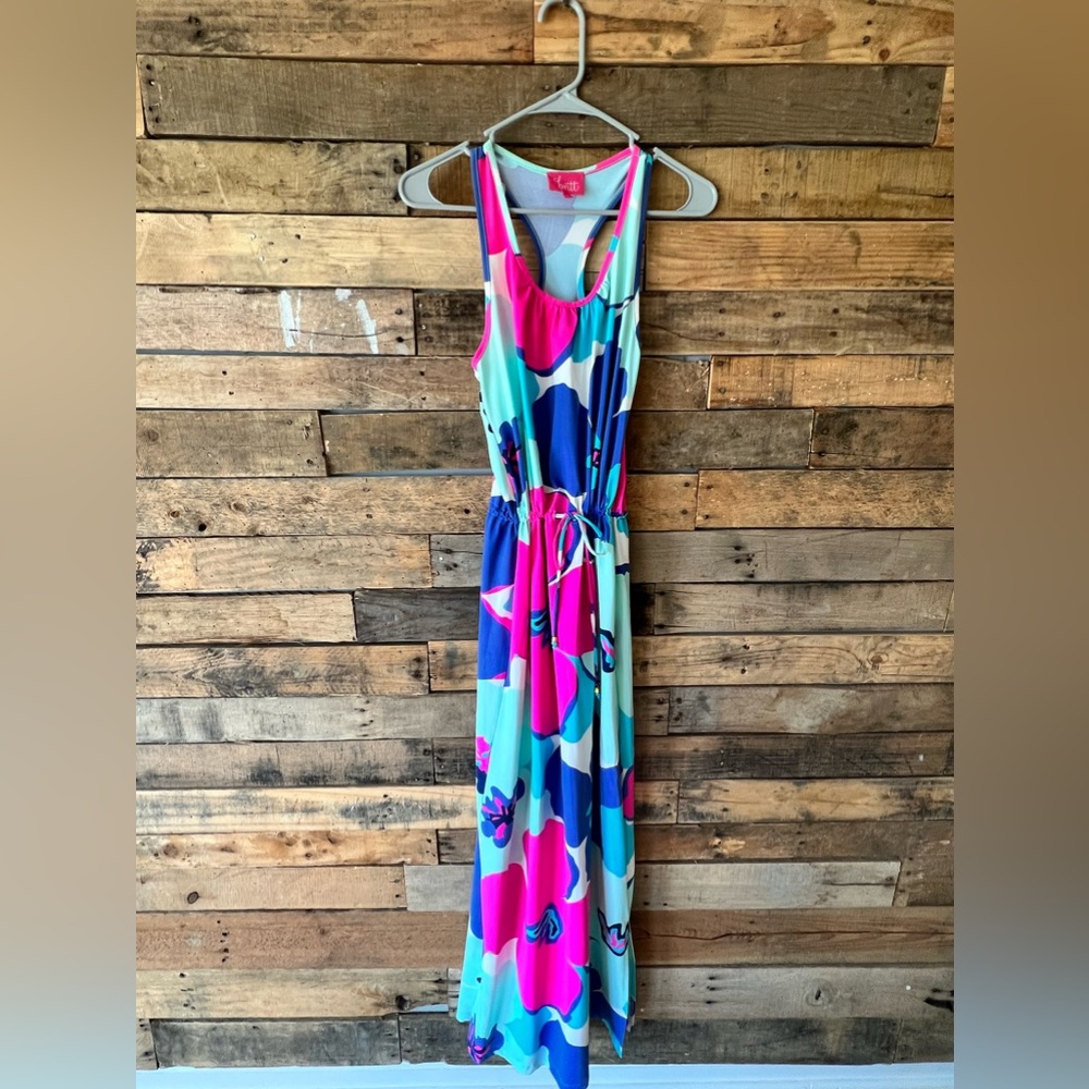 Britt Poppy Floral Maxi Dress